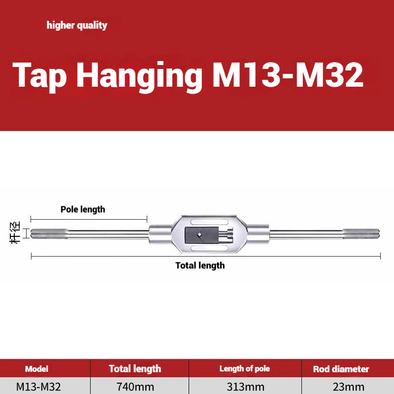 1086-Hand taps tapping tools tapping screws tapping set hand screws alloy steel m2m4m5m8m20 Shandong Denso Pricision Tools Co.,Ltd.